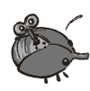a wind-up insect based on a weevil