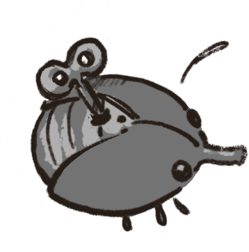 it is a little wind up weevil bug